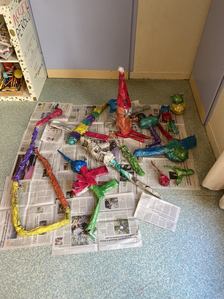 Atelier papier mâché