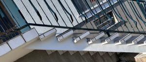 Entretien d’une balustrade et d’une rampe d’escalier extérieur à Dijon